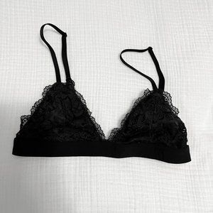 Aerie Black Lace Bralette